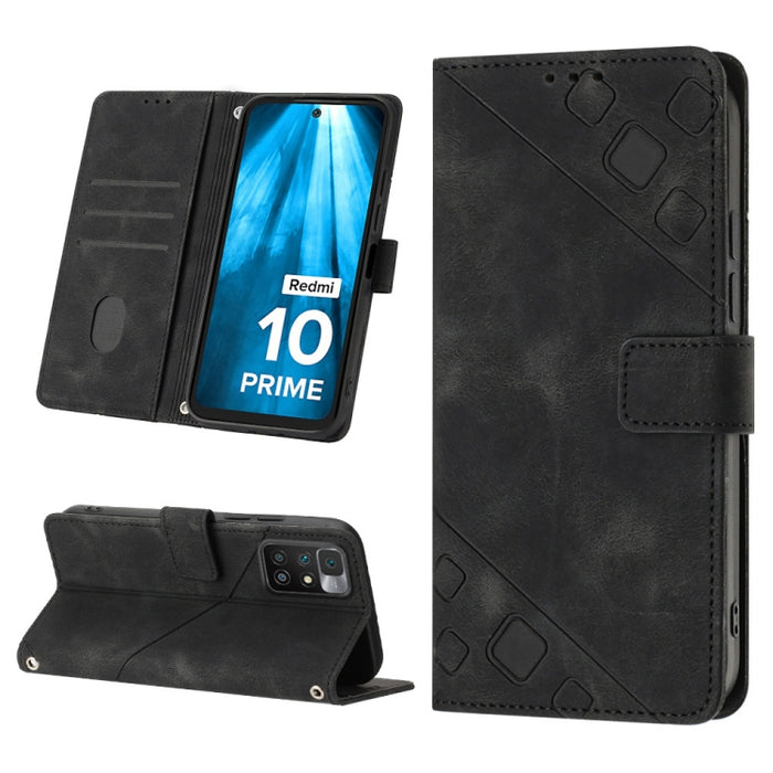 Estuche para teléfono de cuero en relieve con tacto de piel, For Xiaomi 12, For Xiaomi 12 Lite, For Xiaomi 12 Pro, For Xiaomi 12 Ultra / 12S Ultra, For Xiaomi Civi 2, For Xiaomi Poco C40, For Xiaomi Poco M4 5G / M5 4G, For Xiaomi Poco M4 Pro 4G        ...