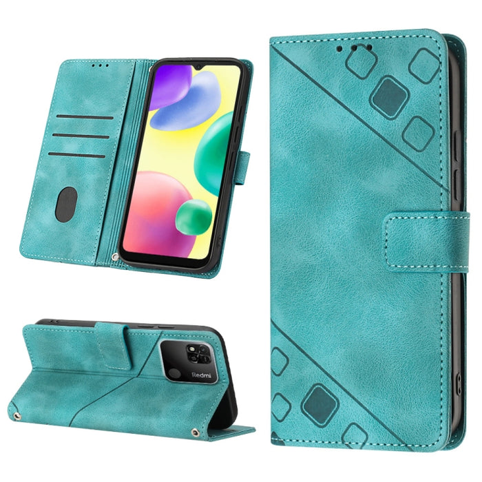 Estuche para teléfono de cuero en relieve con tacto de piel, For Xiaomi 12, For Xiaomi 12 Lite, For Xiaomi 12 Pro, For Xiaomi 12 Ultra / 12S Ultra, For Xiaomi Civi 2, For Xiaomi Poco C40, For Xiaomi Poco M4 5G / M5 4G, For Xiaomi Poco M4 Pro 4G        ...