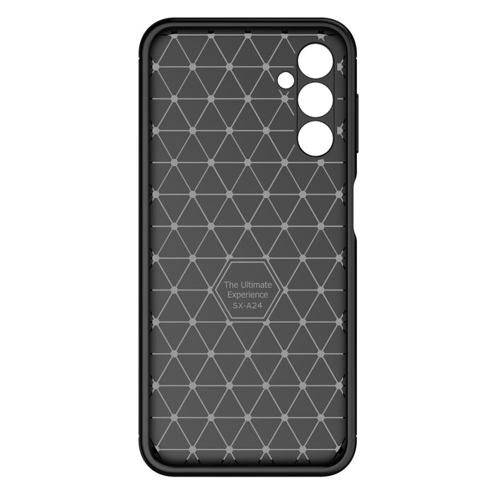 Funda de teléfono TPU a prueba de golpes con textura de fibra de carbono, For Samsung Galaxy A24 4G, For Xiaomi Redmi Note 12 Pro Speed