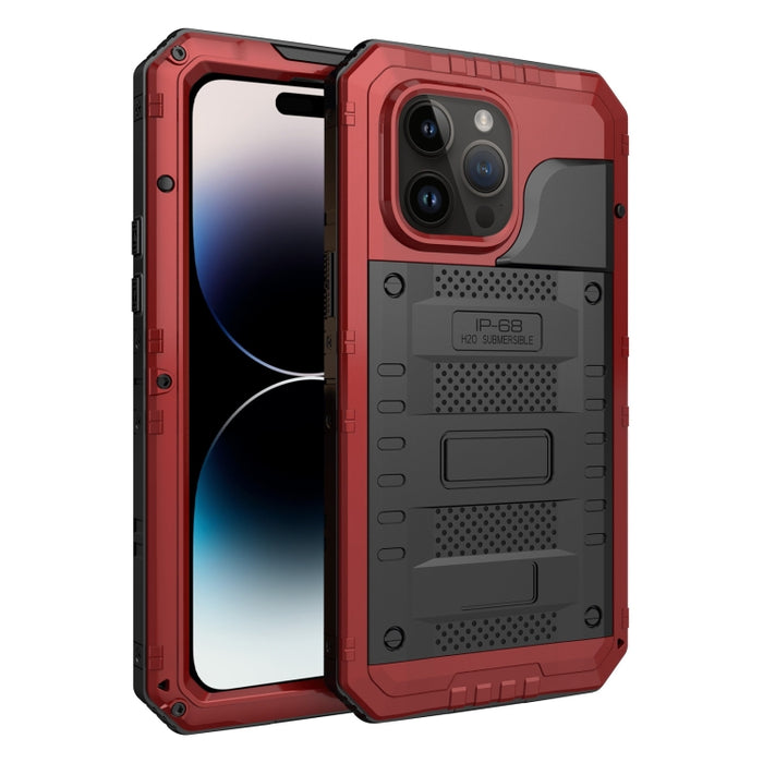 RedPepper Wolf 360 Estuche para teléfono impermeable, resistente y de cuerpo completo, For iPhone 14, For iPhone 14 Plus, For iPhone 14 Pro, For iPhone 14 Pro Max