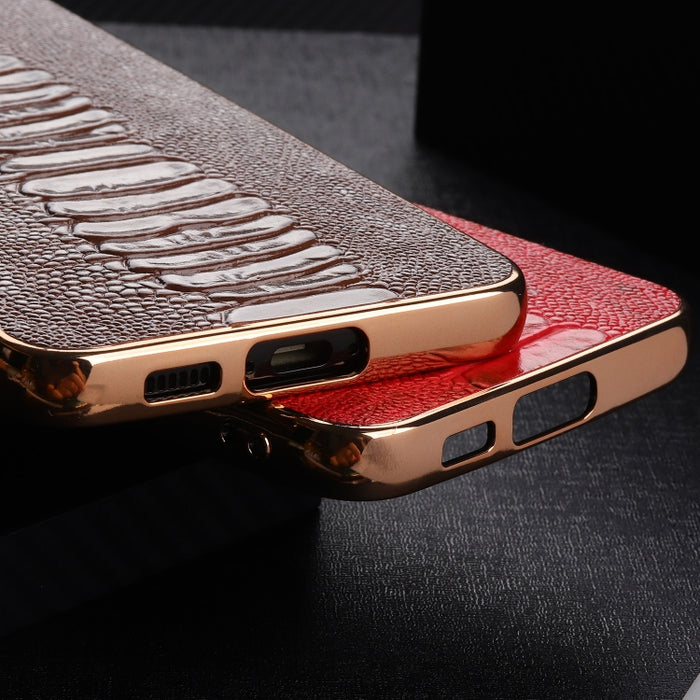 Estuche para teléfono con nano galvanoplastia de la serie Weilai de cuero genuino, For Xiaomi 13 Pro, For Samsung Galaxy S23 5G, For Samsung Galaxy S23+ 5G, For Samsung Galaxy S23 Ultra 5G