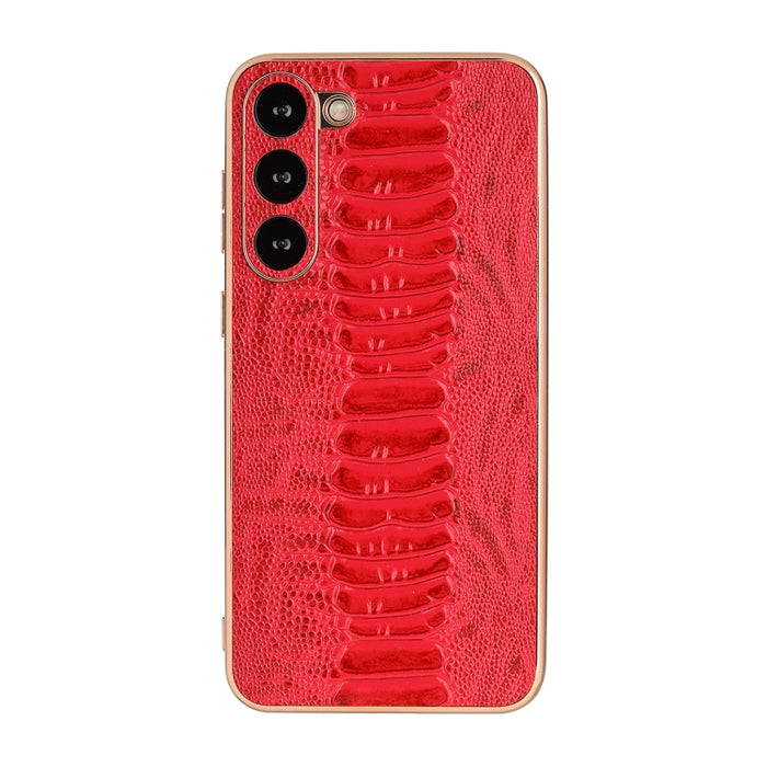 Estuche para teléfono con nano galvanoplastia de la serie Weilai de cuero genuino, For Xiaomi 13 Pro, For Samsung Galaxy S23 5G, For Samsung Galaxy S23+ 5G, For Samsung Galaxy S23 Ultra 5G