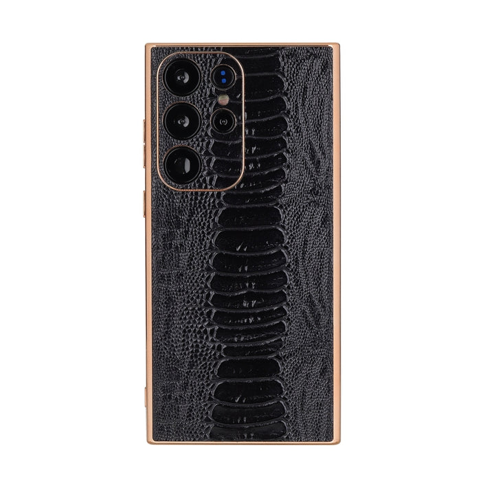 Estuche para teléfono con nano galvanoplastia de la serie Weilai de cuero genuino, For Xiaomi 13 Pro, For Samsung Galaxy S23 5G, For Samsung Galaxy S23+ 5G, For Samsung Galaxy S23 Ultra 5G