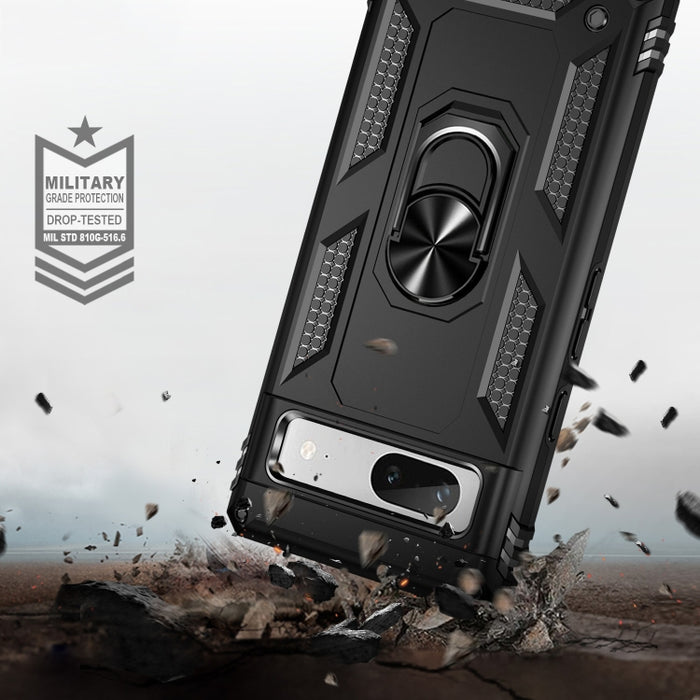 Funda para teléfono TPU + PC a prueba de golpes con soporte, For Google Pixel 7a, For Samsung Galaxy A54, For Xiaomi Redmi A1