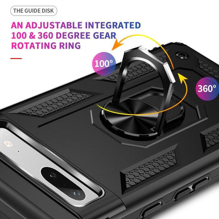 Funda para teléfono TPU + PC a prueba de golpes con soporte, For Google Pixel 7a, For Samsung Galaxy A54, For Xiaomi Redmi A1