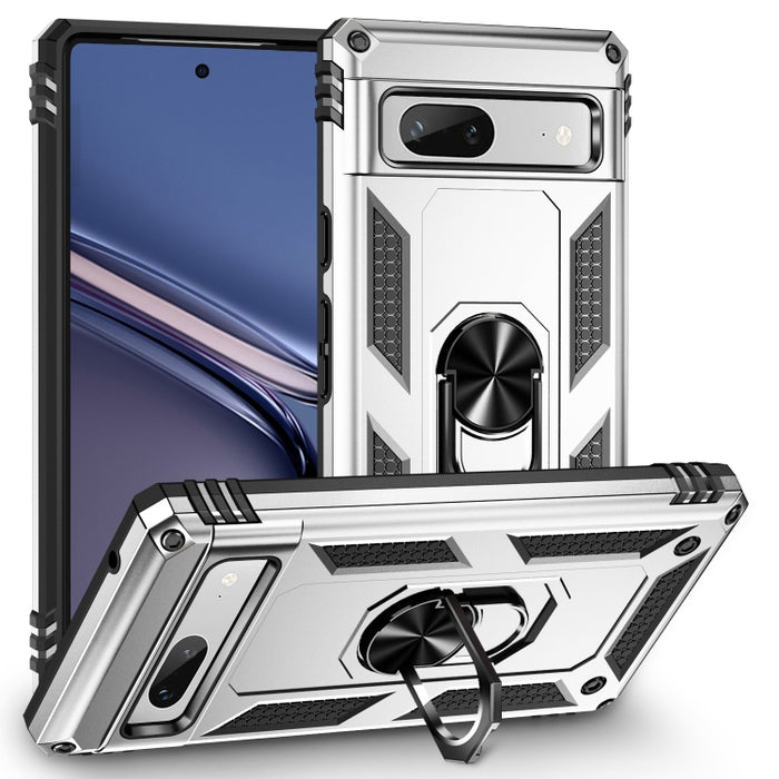 Funda para teléfono TPU + PC a prueba de golpes con soporte, For Google Pixel 7a, For Samsung Galaxy A54, For Xiaomi Redmi A1