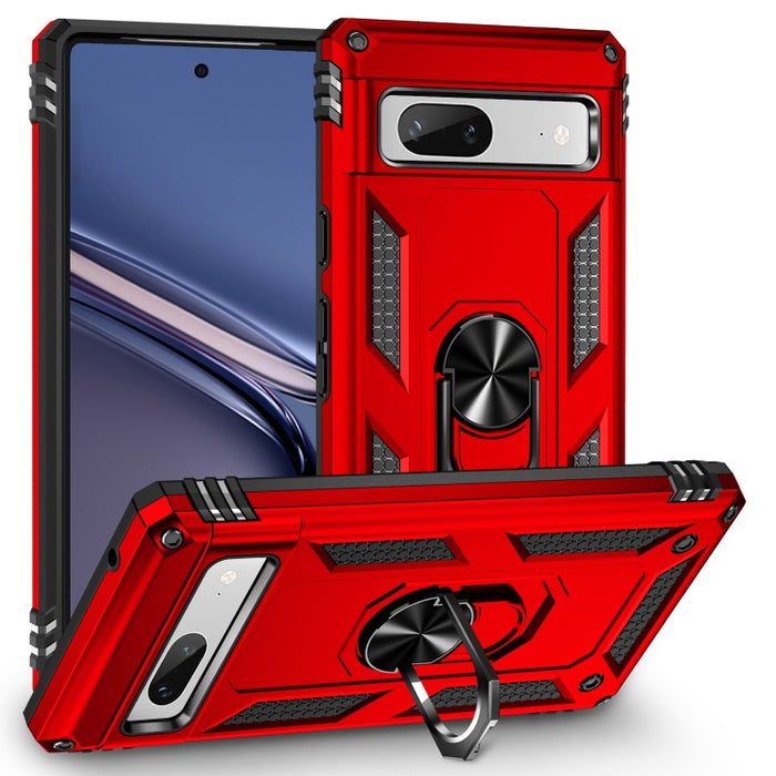 Funda para teléfono TPU + PC a prueba de golpes con soporte, For Google Pixel 7a, For Samsung Galaxy A54, For Xiaomi Redmi A1