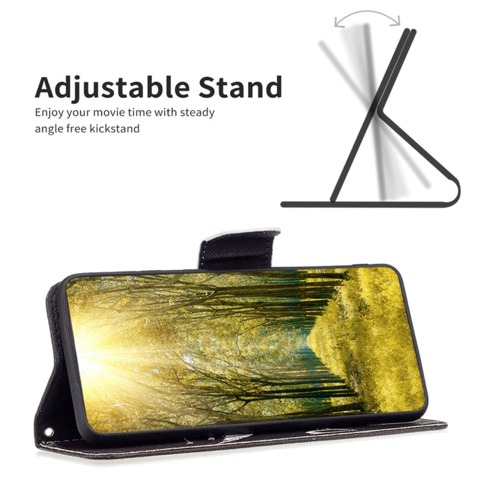 Estuche para teléfono de cuero con patrón de dibujo coloreado, For Xiaomi 13 Lite / Civi 2