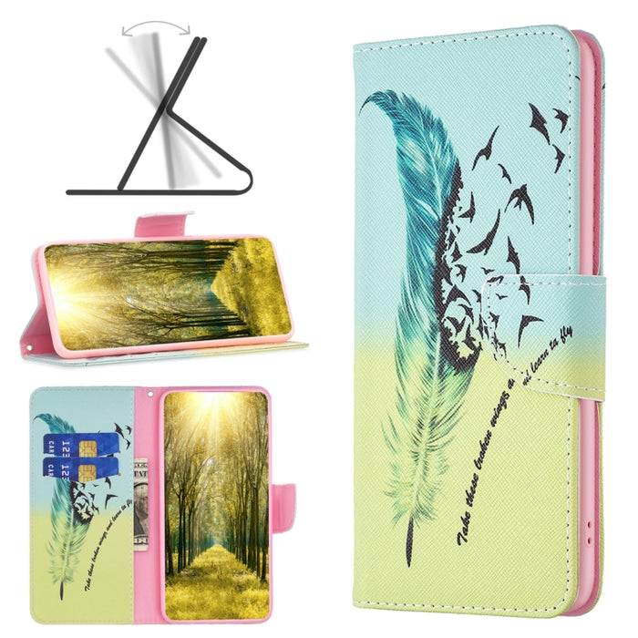 Estuche para teléfono de cuero con patrón de dibujo coloreado, For Xiaomi 13 Lite / Civi 2