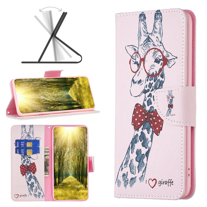 Estuche para teléfono de cuero con patrón de dibujo coloreado, For Xiaomi 13 Lite / Civi 2
