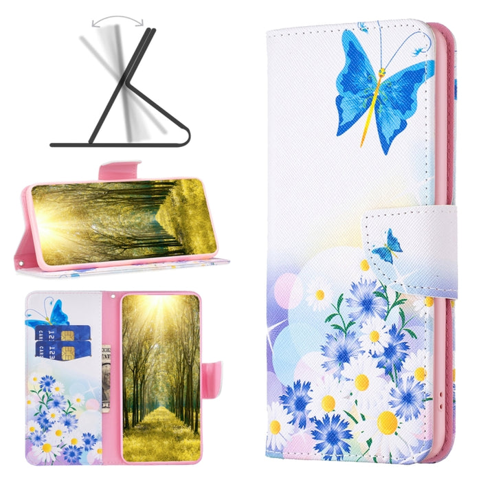 Estuche para teléfono de cuero con patrón de dibujo coloreado, For Xiaomi 13 Lite / Civi 2