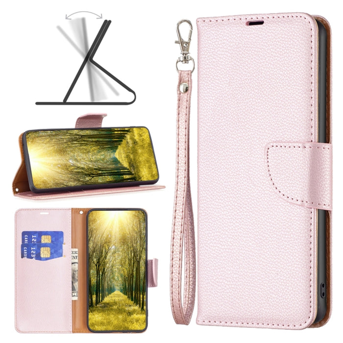 Estuche para teléfono de cuero de color puro con textura de litchi, For Xiaomi 13 Lite / Civi 2