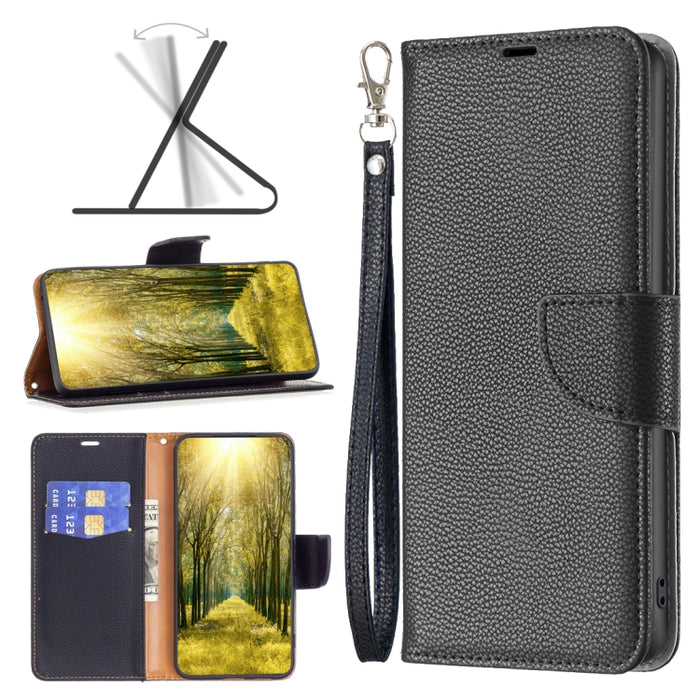 Estuche para teléfono de cuero de color puro con textura de litchi, For Xiaomi 13 Lite / Civi 2