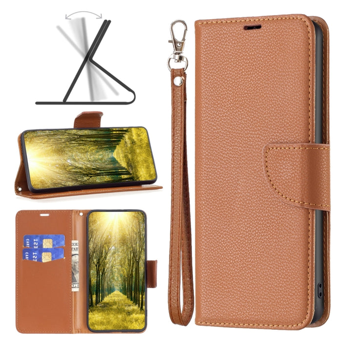 Estuche para teléfono de cuero de color puro con textura de litchi, For Xiaomi 13 Lite / Civi 2