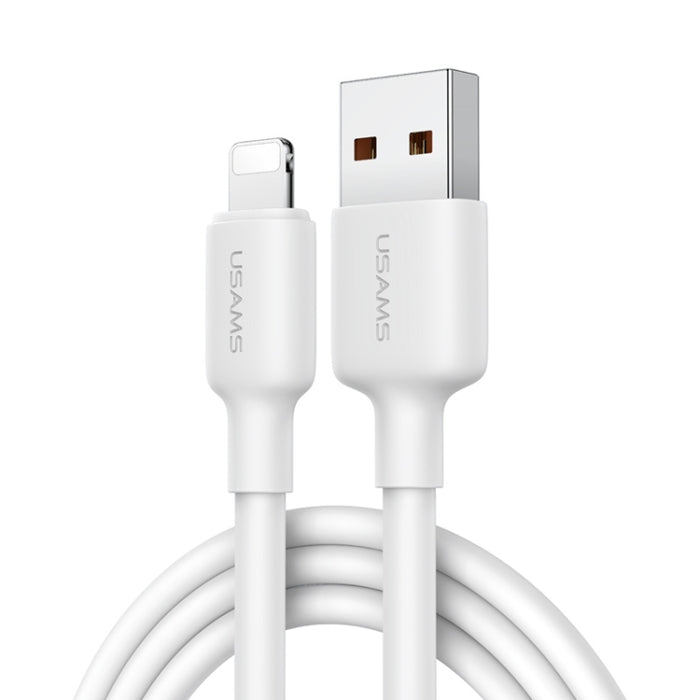 USAMS US-SJ604 U84 2.4A USB a cable de datos de carga de 8 pines, 8 Pin 1m, 8 Pin 2m, 8 Pin 3m