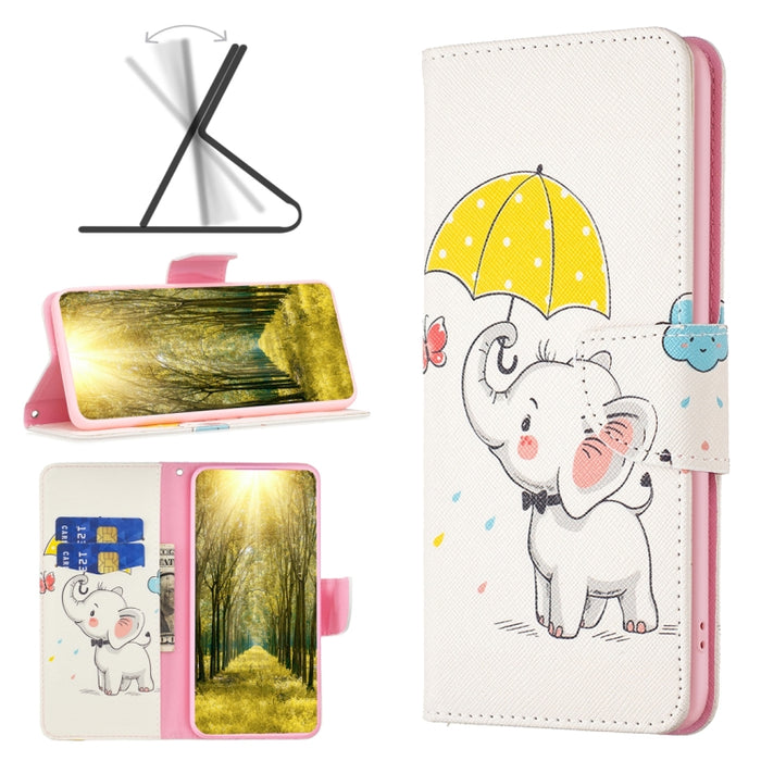 Estuche para teléfono de cuero con dibujo coloreado, For Xiaomi 13 Lite / Civi 2