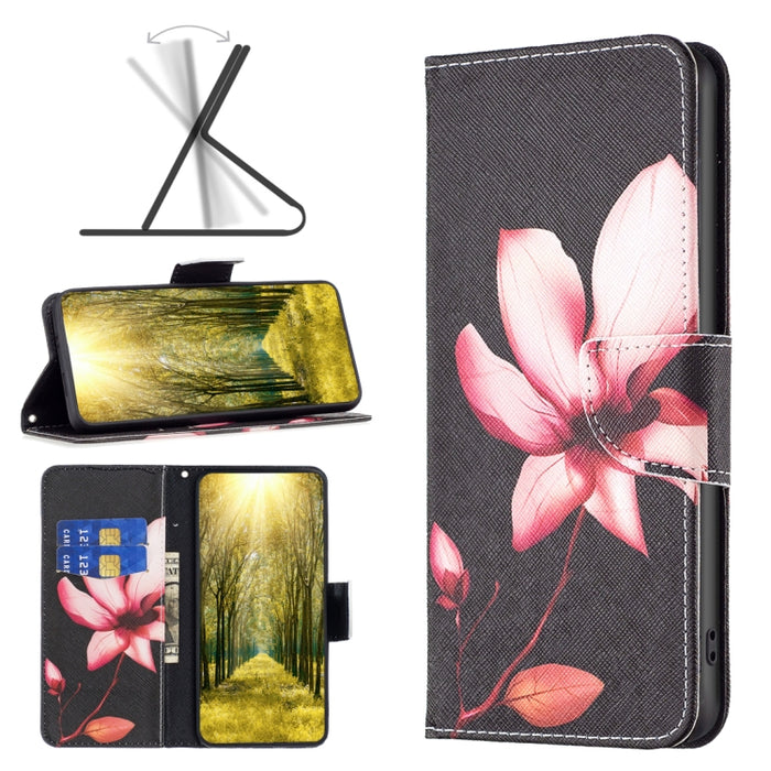 Estuche para teléfono de cuero con dibujo coloreado, For Xiaomi 13 Lite / Civi 2