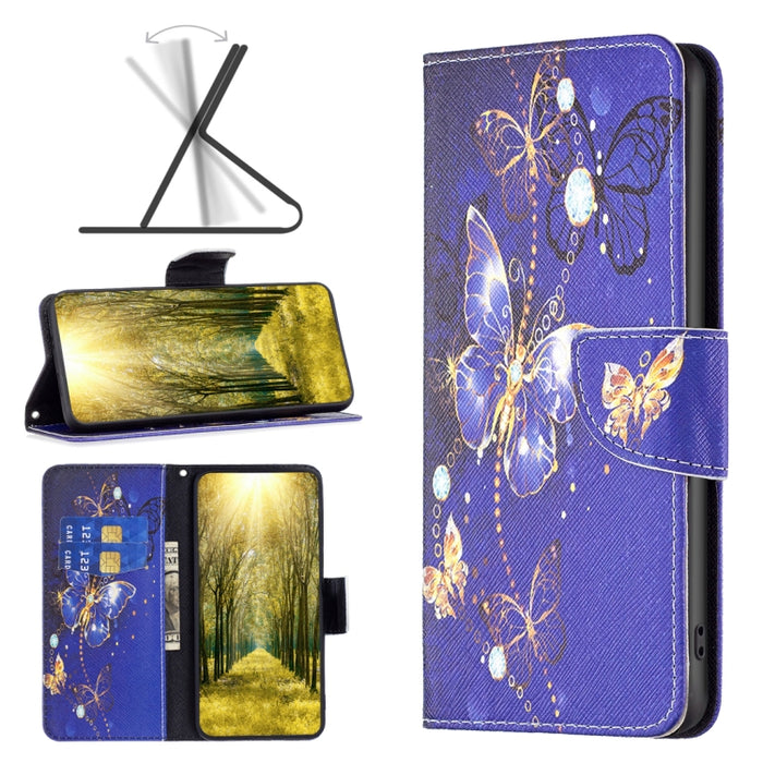 Estuche para teléfono de cuero con dibujo coloreado, For Xiaomi 13 Lite / Civi 2