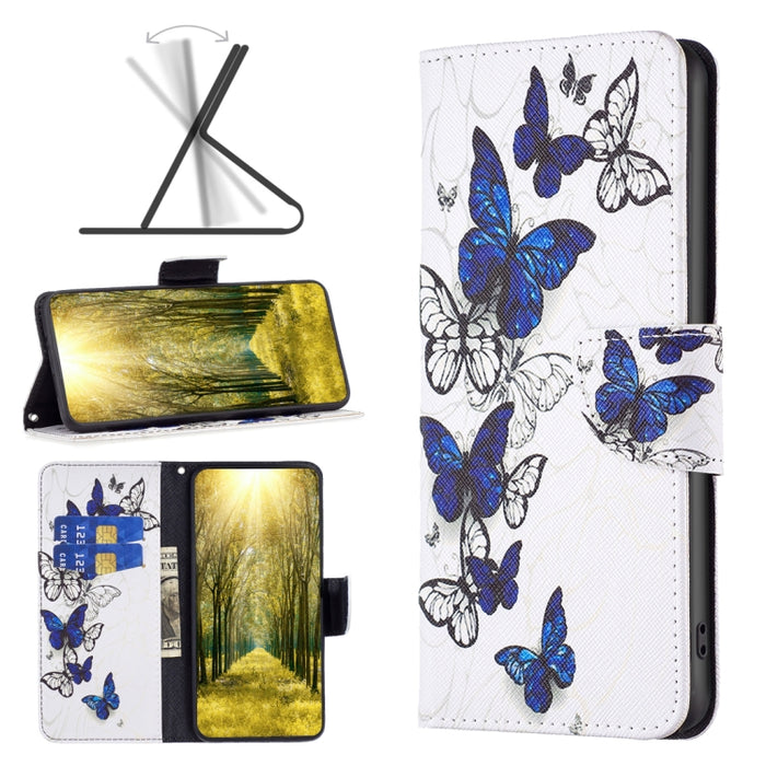 Estuche para teléfono de cuero con dibujo coloreado, For Xiaomi 13 Lite / Civi 2