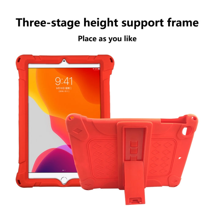 Estuche de tableta a prueba de golpes de silicona todo incluido con soporte, For iPad mini 5 / 4