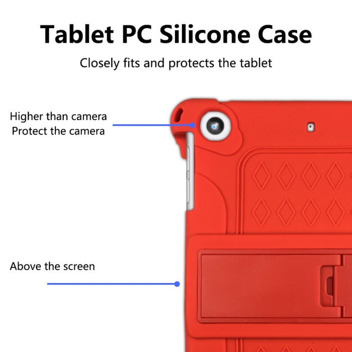 Estuche de tableta a prueba de golpes de silicona todo incluido con soporte, For iPad mini 5 / 4