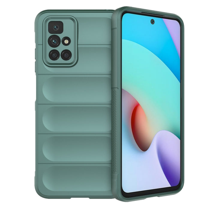 Magic Shield TPU + Estuche para teléfono de franela, For Xiaomi Redmi 10