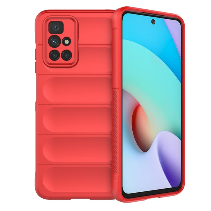 Magic Shield TPU + Estuche para teléfono de franela, For Xiaomi Redmi 10