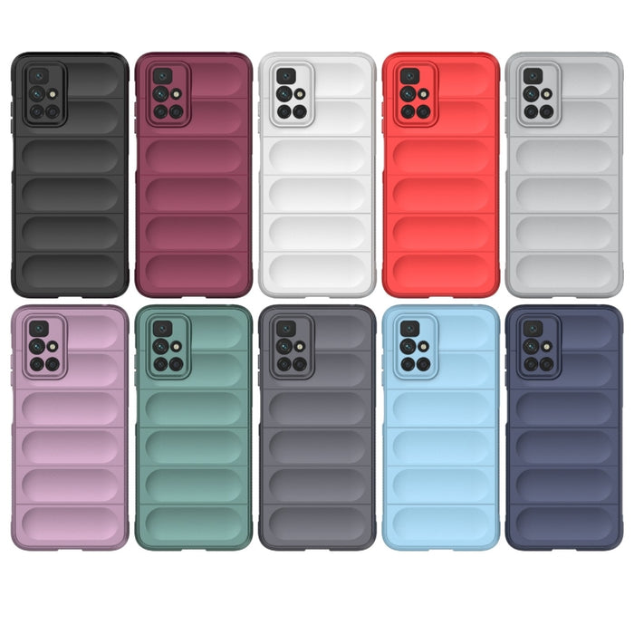 Magic Shield TPU + Estuche para teléfono de franela, For Xiaomi Redmi 10