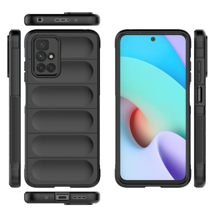 Magic Shield TPU + Estuche para teléfono de franela, For Xiaomi Redmi 10