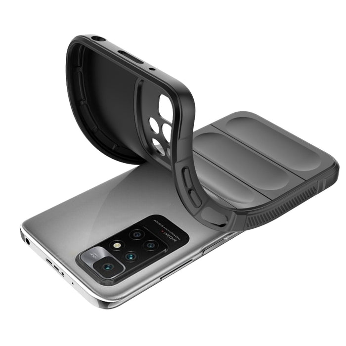 Magic Shield TPU + Estuche para teléfono de franela, For Xiaomi Redmi 10