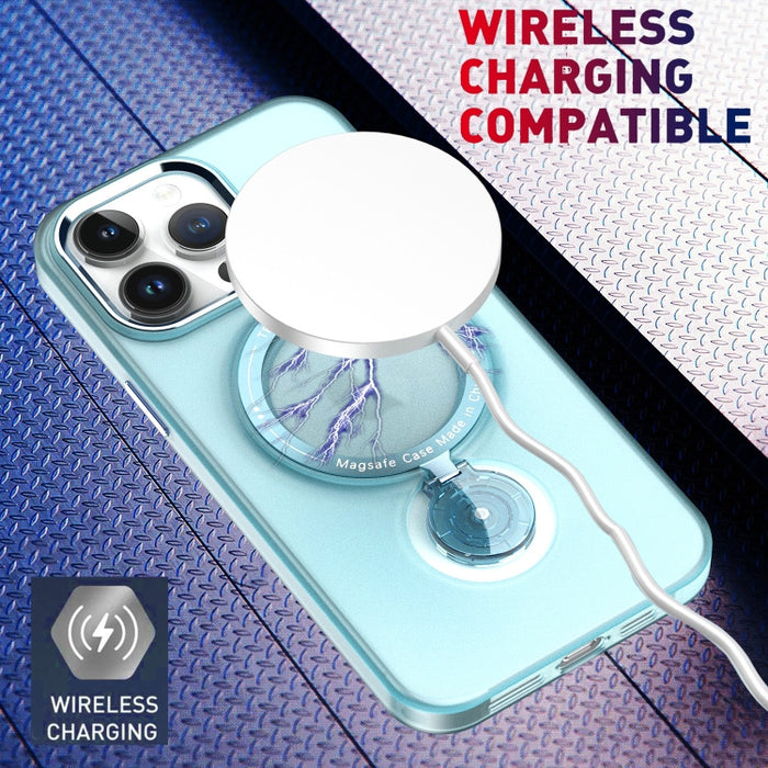 Estuche para teléfono magnético MagSafe con soporte de rotación de 360 grados, For iPhone 14 Pro Max, For iPhone 14 Pro, For iPhone 14, For iPhone 14 Plus, For iPhone 13 Pro Max, For iPhone 13 Pro, For iPhone 13