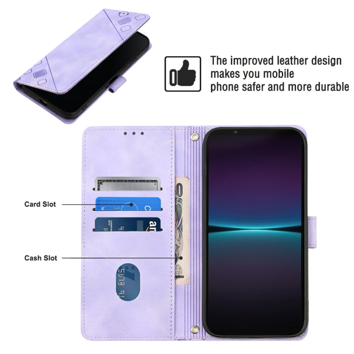 Estuche para teléfono de cuero en relieve con tacto de piel, For Sony Xperia 1 IV, For Sony Xperia 5 IV, For Sony Xperia 10 IV, For OPPO A78, For Xiaomi Redmi Note 12 Global, For Xiaomi Redmi 12C / 11A 4G, For Samsung Galaxy A04e / F04 / M04           ...