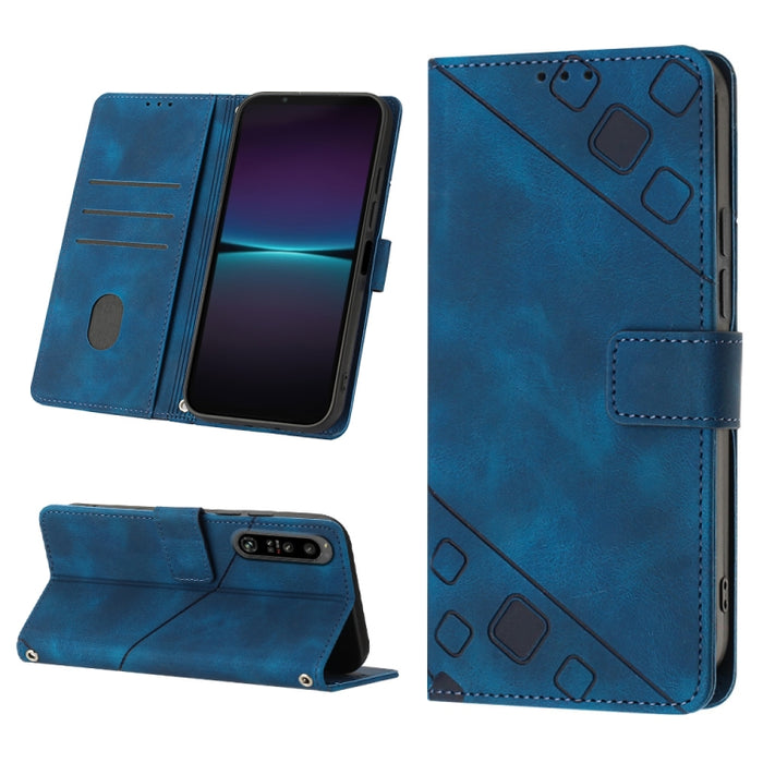 Estuche para teléfono de cuero en relieve con tacto de piel, For Sony Xperia 1 IV, For Sony Xperia 5 IV, For Sony Xperia 10 IV, For OPPO A78, For Xiaomi Redmi Note 12 Global, For Xiaomi Redmi 12C / 11A 4G, For Samsung Galaxy A04e / F04 / M04           ...