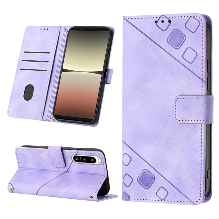 Estuche para teléfono de cuero en relieve con tacto de piel, For Sony Xperia 1 IV, For Sony Xperia 5 IV, For Sony Xperia 10 IV, For OPPO A78, For Xiaomi Redmi Note 12 Global, For Xiaomi Redmi 12C / 11A 4G, For Samsung Galaxy A04e / F04 / M04           ...