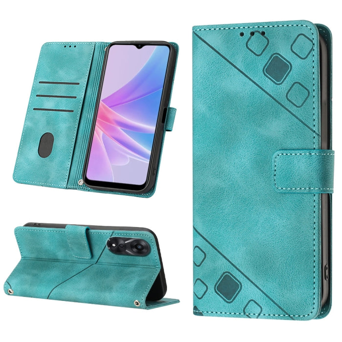 Estuche para teléfono de cuero en relieve con tacto de piel, For Sony Xperia 1 IV, For Sony Xperia 5 IV, For Sony Xperia 10 IV, For OPPO A78, For Xiaomi Redmi Note 12 Global, For Xiaomi Redmi 12C / 11A 4G, For Samsung Galaxy A04e / F04 / M04           ...