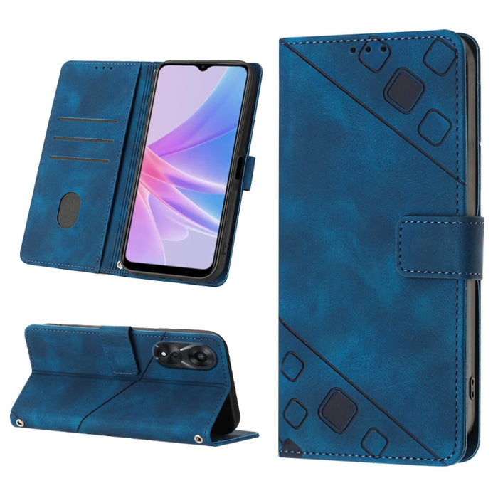 Estuche para teléfono de cuero en relieve con tacto de piel, For Sony Xperia 1 IV, For Sony Xperia 5 IV, For Sony Xperia 10 IV, For OPPO A78, For Xiaomi Redmi Note 12 Global, For Xiaomi Redmi 12C / 11A 4G, For Samsung Galaxy A04e / F04 / M04           ...