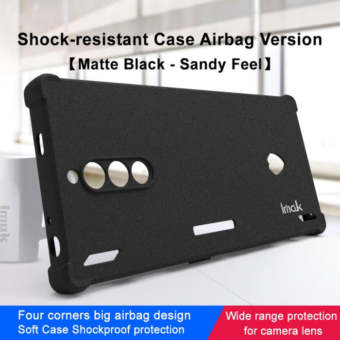 Caja del teléfono de TPU con bolsa de aire a prueba de golpes imak, For ZTE nubia Red Magic 8 Pro 5G, For OnePlus 11 5G, For Xiaomi Redmi K60E 5G