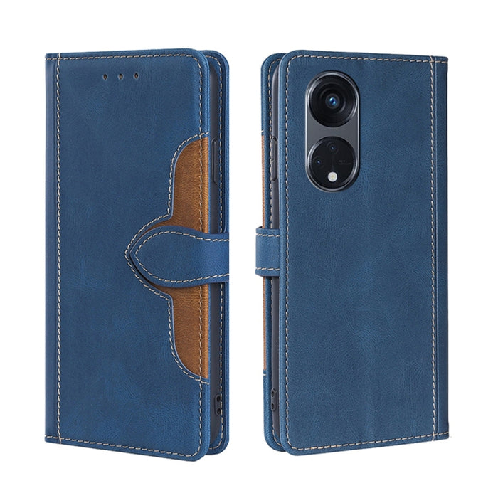 Estuche para teléfono de cuero con hebilla magnética y sensación de piel, For Motorola Moto G53 5G/G13 4G/G23 4G, For Motorola Moto G73 5G, For OPPO Reno8 T 5G/A1 Pro 5G, For Xiaomi Redmi 12C 4G, For Kyocera Android One S10, For OnePlus Ace 2/11R