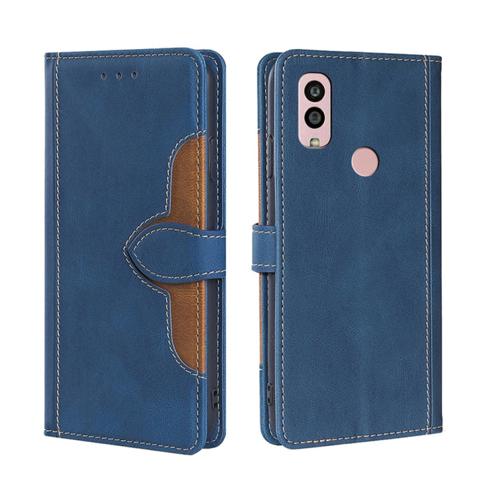 Estuche para teléfono de cuero con hebilla magnética y sensación de piel, For Motorola Moto G53 5G/G13 4G/G23 4G, For Motorola Moto G73 5G, For OPPO Reno8 T 5G/A1 Pro 5G, For Xiaomi Redmi 12C 4G, For Kyocera Android One S10, For OnePlus Ace 2/11R