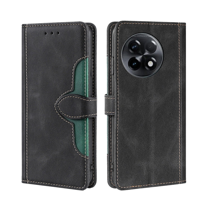 Estuche para teléfono de cuero con hebilla magnética y sensación de piel, For Motorola Moto G53 5G/G13 4G/G23 4G, For Motorola Moto G73 5G, For OPPO Reno8 T 5G/A1 Pro 5G, For Xiaomi Redmi 12C 4G, For Kyocera Android One S10, For OnePlus Ace 2/11R