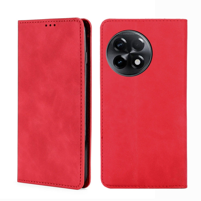 Estuche para teléfono de cuero con tapa horizontal magnética con sensación de piel, For Motorola Moto G53 5G/G13 4G/G23 4G, For Motorola Moto G73 5G, For OPPO Reno8 T 5G/A1 Pro 5G, For Xiaomi Redmi 12C 4G, For Kyocera Android One S10                   ...