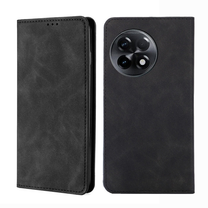 Estuche para teléfono de cuero con tapa horizontal magnética con sensación de piel, For Motorola Moto G53 5G/G13 4G/G23 4G, For Motorola Moto G73 5G, For OPPO Reno8 T 5G/A1 Pro 5G, For Xiaomi Redmi 12C 4G, For Kyocera Android One S10                   ...