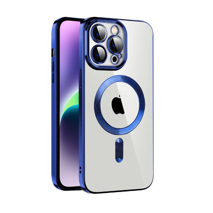 Caja de teléfono MagSafe de TPU con revestimiento de textura de CD con película de lente, For iPhone 14, For iPhone 14 Plus, For iPhone 14 Pro, For iPhone 14 Pro Max, For iPhone 13, For iPhone 13 Pro, For iPhone 13 Pro Max, For iPhone 12               ...