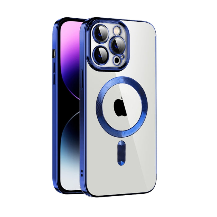 Caja de teléfono MagSafe de TPU con revestimiento de textura de CD con película de lente, For iPhone 14, For iPhone 14 Plus, For iPhone 14 Pro, For iPhone 14 Pro Max, For iPhone 13, For iPhone 13 Pro, For iPhone 13 Pro Max, For iPhone 12               ...