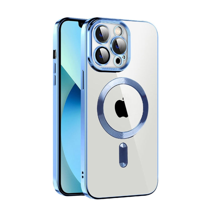 Caja de teléfono MagSafe de TPU con revestimiento de textura de CD con película de lente, For iPhone 14, For iPhone 14 Plus, For iPhone 14 Pro, For iPhone 14 Pro Max, For iPhone 13, For iPhone 13 Pro, For iPhone 13 Pro Max, For iPhone 12               ...
