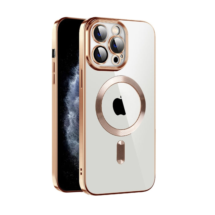 Caja de teléfono MagSafe de TPU con revestimiento de textura de CD con película de lente, For iPhone 14, For iPhone 14 Plus, For iPhone 14 Pro, For iPhone 14 Pro Max, For iPhone 13, For iPhone 13 Pro, For iPhone 13 Pro Max, For iPhone 12               ...