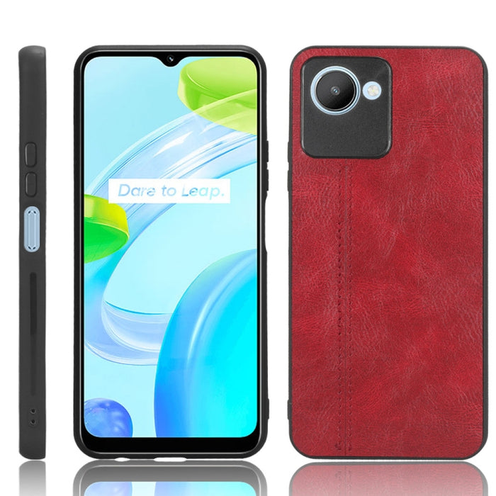 Coser vaca patrón piel PC + PU + TPU caja del teléfono, For OPPO A58 5G, For Realme C30s/C30 4G, For Infinix Note 11/Note 12 G88, For Infinix Note 12 G96, For Xiaomi Redmi K60 5G, For Xiaomi Redmi K60E 5G, For Xiaomi Redmi Note 12 Pro 5G               ...