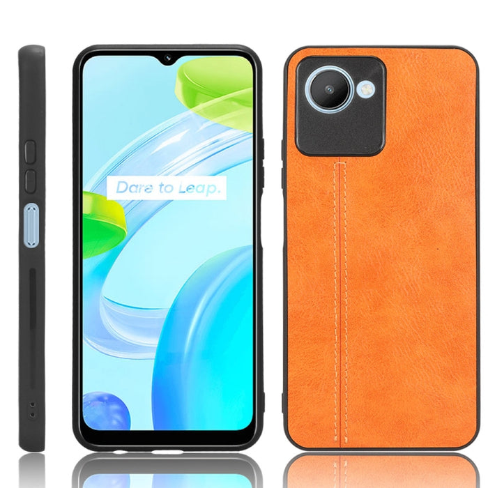 Coser vaca patrón piel PC + PU + TPU caja del teléfono, For OPPO A58 5G, For Realme C30s/C30 4G, For Infinix Note 11/Note 12 G88, For Infinix Note 12 G96, For Xiaomi Redmi K60 5G, For Xiaomi Redmi K60E 5G, For Xiaomi Redmi Note 12 Pro 5G               ...