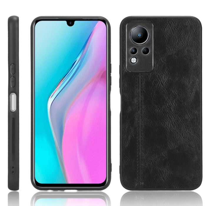 Coser vaca patrón piel PC + PU + TPU caja del teléfono, For OPPO A58 5G, For Realme C30s/C30 4G, For Infinix Note 11/Note 12 G88, For Infinix Note 12 G96, For Xiaomi Redmi K60 5G, For Xiaomi Redmi K60E 5G, For Xiaomi Redmi Note 12 Pro 5G               ...