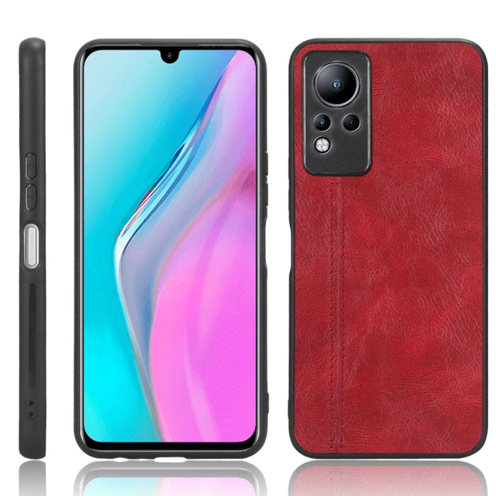 Coser vaca patrón piel PC + PU + TPU caja del teléfono, For OPPO A58 5G, For Realme C30s/C30 4G, For Infinix Note 11/Note 12 G88, For Infinix Note 12 G96, For Xiaomi Redmi K60 5G, For Xiaomi Redmi K60E 5G, For Xiaomi Redmi Note 12 Pro 5G               ...